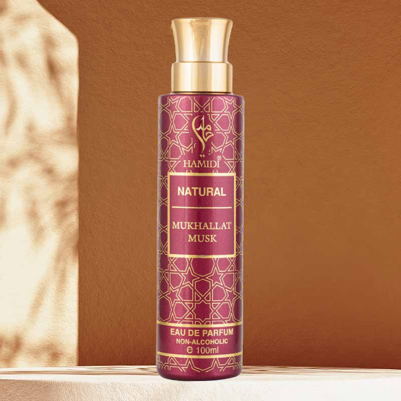 Natural Mukhallat Musk Water Perfume